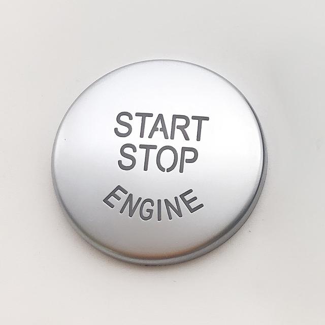 Стайлинг автомобиля Крышка кнопки запуска двигателя Кнопка остановки Подходит для BMW E87 E60 E83 E84 E89 для BMW E90 E91 E92 E93