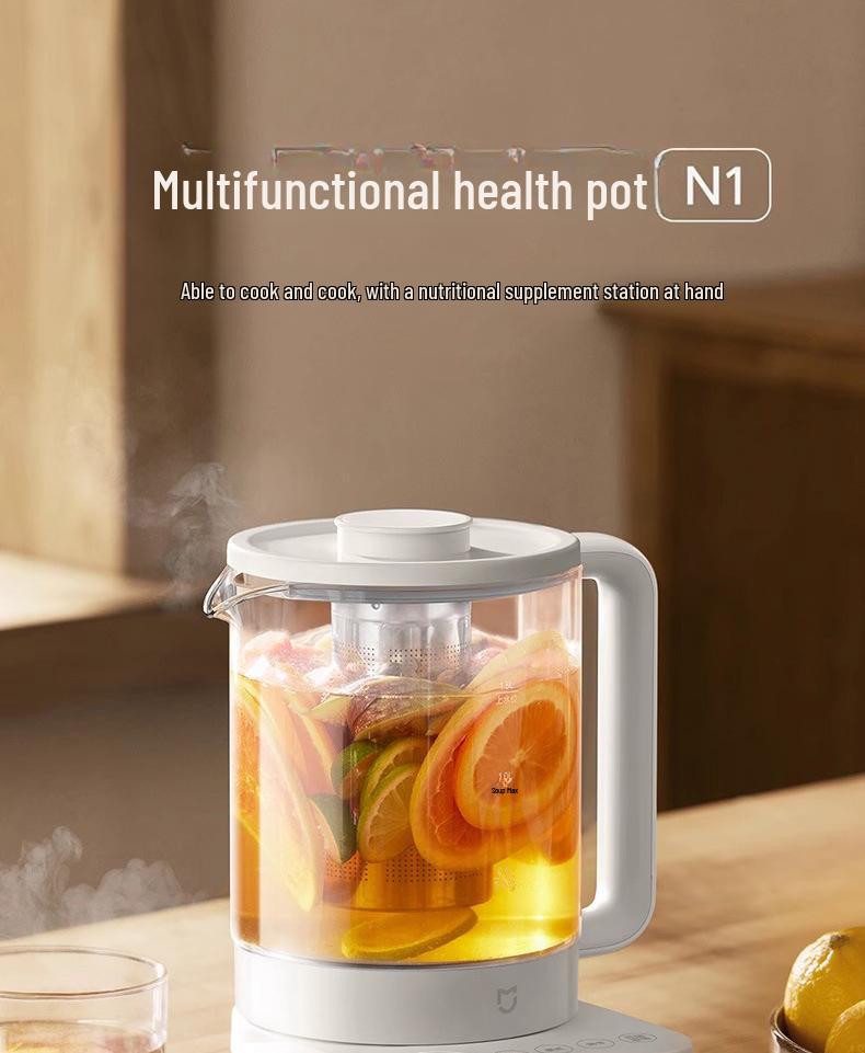Xiaomi N1 Health Pot: 1.5L Electric Tea and Water Kettle with Constant Temperature and Tea Strainer, 800W