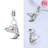 Charms Plata Western Cowboy Boots And Hat Pendants Fit Original Bracelets Charms For Women Jewelry Diy Making Gifts