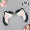 Rechargeable Animated Animal Ears Headband Detachable Motorized Cat Fox Rabbit Ear Costume Accessory Cosplay Party