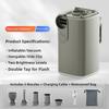 USB Rechargeable Cordless Mattress Pump with Camping Light Electric Compressor Inflator  Boat Pump