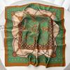 Luxury Silk Square Scarf for Women Print Kerchief Soft Satin Hairband Hands Bag Ribbons Foulard Head Hijab Neckerchief Headband