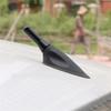 Universal 3.5cm Car Styling Roof Antenna Enhanced Signal Carbon Fiber Screw Metal Short Stubby Mast Antenna