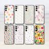 Fcicicase Красочные Круглые Точки Чехол Для Телефона Для Samsung S25,S24,S21,S22,S23,S30,Ultra,S20,Plus,Fe,Lite,Note,10,Черный Чехол