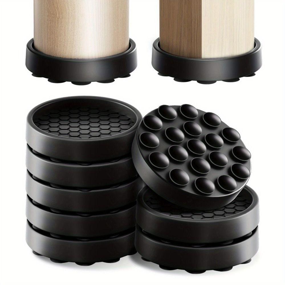 Black Brown Silent Table Leg Pads Diameter 5 Cm Round Sofa Coaster  Furniture and Sofa