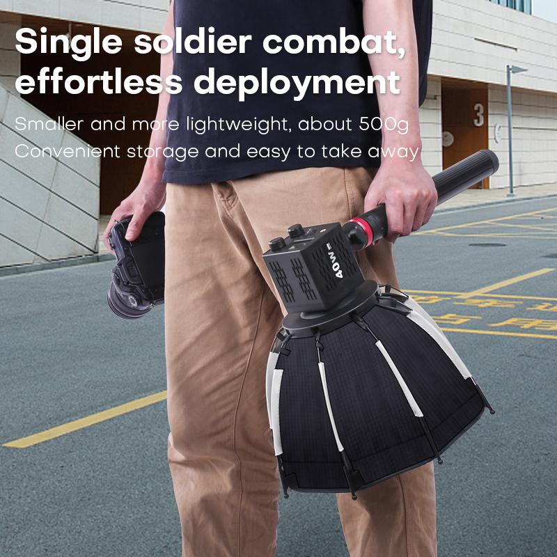 29 см Мини-фонарь Bowens Mount Softbox Мягкий равномерный свет Быстросъемный для 40 Вт LT028 60 Вт LT005 COB Light Studio