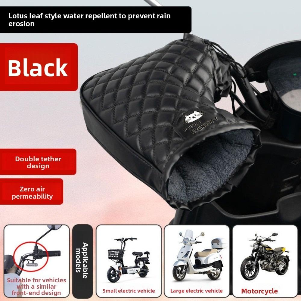 Universal Motorcycle Handlebar Gloves Warm Riding Mittens New Warm Gloves Snowmobile