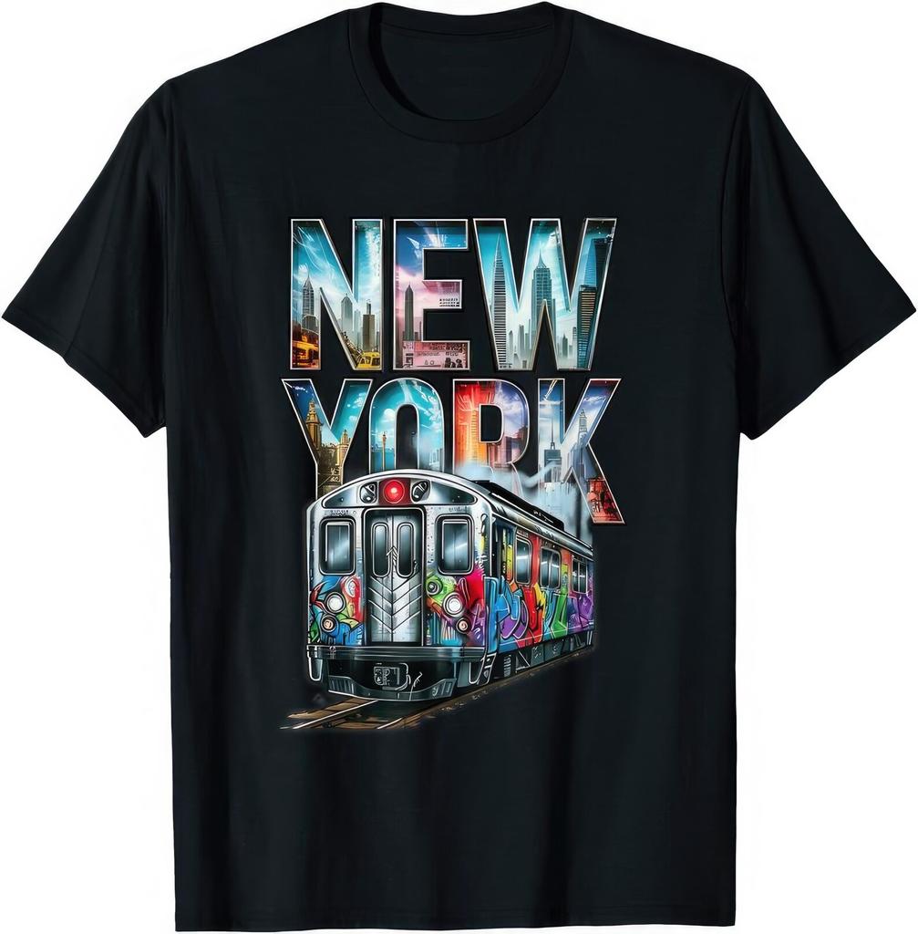 New York Subway Graffiti T shirt