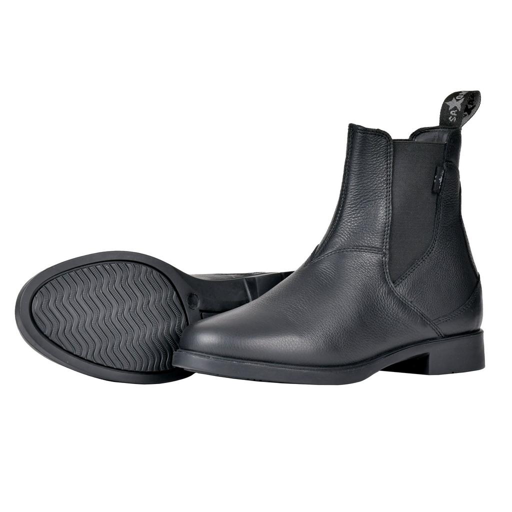 Saxon Childrens/Kids Allyn Leather Jodhpur Boots