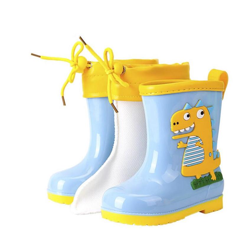Всесезонные резиновые сапоги с героями мультфильмов для детей, для мальчиков и девочек, водонепроницаемые, нескользящие, для детей, для девочек и мальчиков, резиновые, для детей, резиновые сапоги