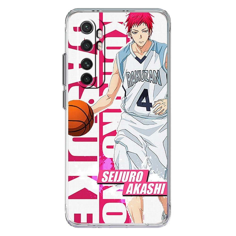 Kuroko No Basuke Anime Phone Case For Xiaomi Poco X3 NFC F3 M3 GT M4 Mi 11 Lite 5G Ultra 11T 11X 12 Pro 11i 12X Soft Clear Cover