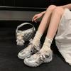 Маленькие туфли Мэри Джейн на толстой подошве женские 2025 новая летняя универсальная повседневная обувь для моральной подготовки на мягкой подошве балетки