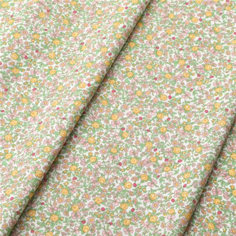 50x150CM Pastoral Floral Twill Cotton Fabric DIY Children's Wear Cloth Make Bedding Quilt Decoration Home