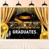 2024 Graduation Party Vinyl Backdrop Congrats Grad Banner Class of 2024 Decorations for Photography Grad Party Supplies