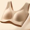 Women's Invisible Seamless Liquid Foundation Bra Underwear Female Vest Tube Top Push Up Bra M-XL