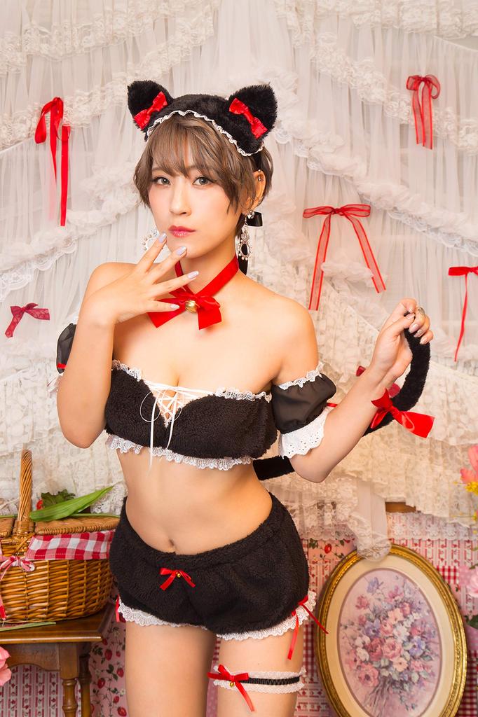 Clearstone SugarWhip Косплей Хэллоуин Кукла Hello Kitty, Женский, Черный