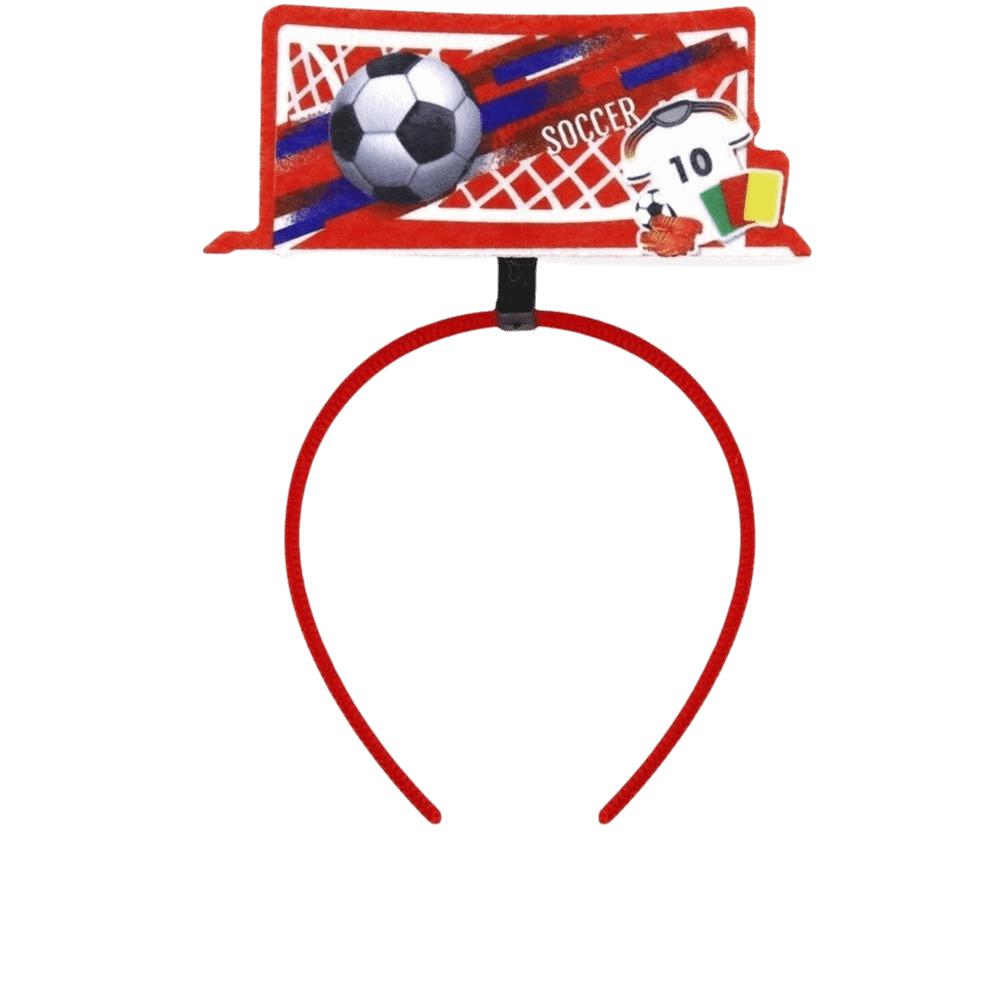 Charming Design Soccer Fan Headband Plastic Party Decoration Headband  Photo Props