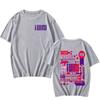 2024 New GIDLE YUQI Print Man/Woman Harajuku T-shirt Hip Hop Short Sleeve Casual Unisex Streetwear Cotton Tops Fashion Clothes