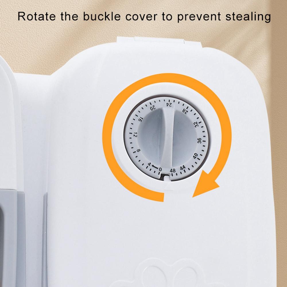 Automatic Pet Feeder Smart Cat Food Dispenser For Wet and Dry Food Dispenser Timer Bowl Auto Feeder For Cat 2 Meals