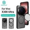 Чехол для телефона Vivo X300 Ultra Nillkin CamShield Prop Магнитный Прозрачная Версия Жесткий Корпус из Поликарбоната+ТПУ Ударопрочная Задняя Крышка