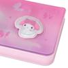 Sanrio My Melody Pencil Opening Holds 6 Includes Mini Sharpener and Name 264962 Double-Sided Case, Double-Sided Type, Pencils, Space,