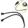 27cm 4Pin PWM Splitter Adapter Power Cable for Computer CPU Case Cooler Fan