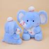 Новая плюшевая игрушка-кукла слоненок, компания слонов, успокаивающая подушка-кукла, детский подарок на день рождения