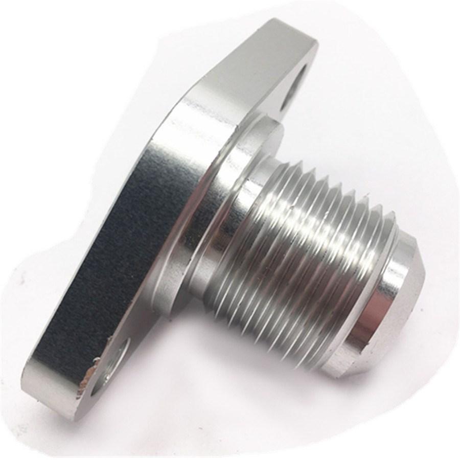 Алюминиевый фланец адаптера слива масла турбины для Garrett T3 T3/T4 T04 T72 T76 T04B T04E -12AN 51мм