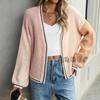IHUASU Женский осенне-зимний темпераментный дорожный свободный вязаный кардиган куртка джемпер