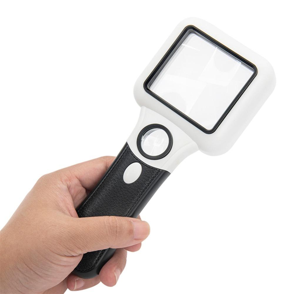 Repair Soldering Handheld Reading Magnifier UV Lamp Handheld Magnifier