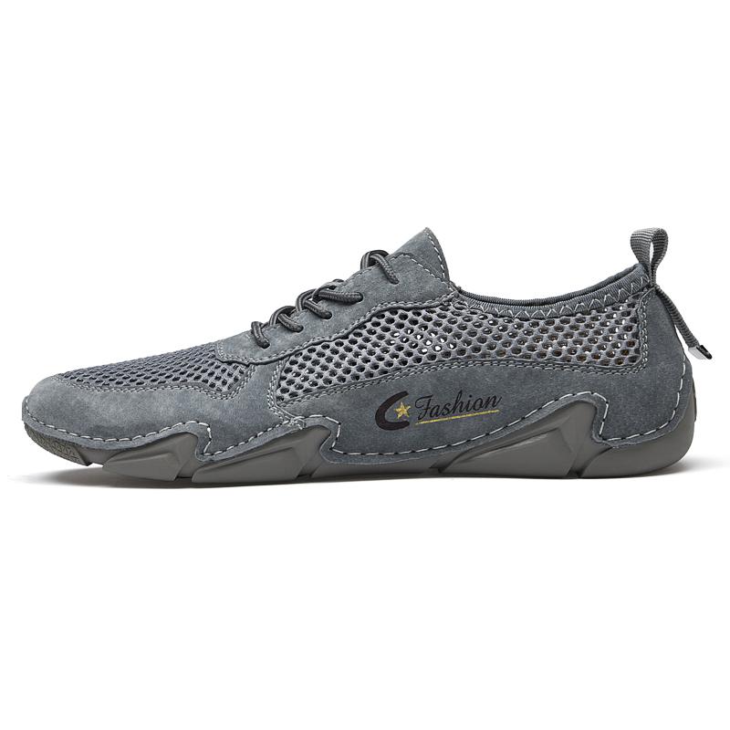 Summer Breathable Mesh Men Casual Loafers Comfortable Lightweight Non Slip Flats Moccasins Driving Walking Shoes for Men