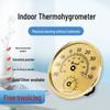 Высокоточный настенный термометр и гигрометр для помещений с креплением на стену для измерения температуры в детской комнате, температуры в помещении, сухой и влажной температуры.