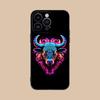 Чехол для телефона с бычьей головой для iPhone 17 16 15 14 13 12 11 X XR XS 8 7 Air Pro Max Plus Mini Мягкий ТПУ Ударопрочный Чехол