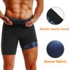 Мужские шорты для сауны, леггинсы для пота, термокапри, брюки-капри, улавливающие тепло, костюм для сауны, шорты для контроля живота, нижнее белье для похудения, трусики для тренировки тела