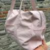 Niche Large-Capacity Short-Distance Travel Bag Girl Pink Commuter Tote Bag Portable Shoulder Bag Factory Goods
