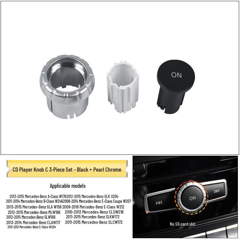 Кнопка Аудио CD для Mercedes-Benz C/B/E-класса ML350 CLS GLK Консоль Регулировка громкости и треков