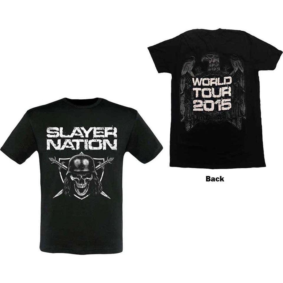 Slayer Slayer Nation 2015 Dates New Tshirt
