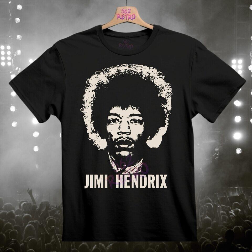 Jimi Hendrix Classic Rock Band Unisex Black TShirt