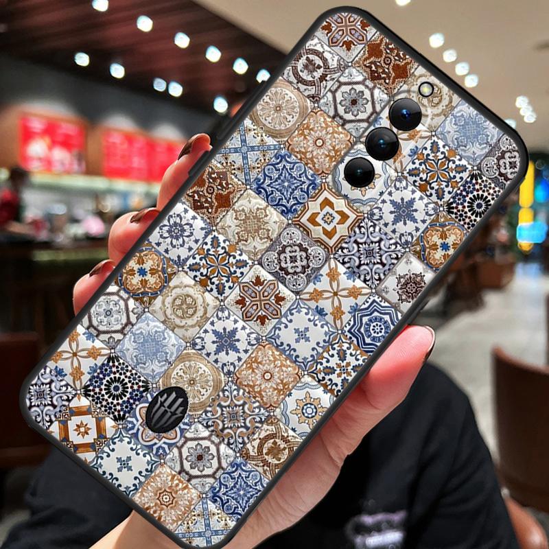 Эстетичный чехол-мозаика в стиле бохо для ZTE Nubia Red Magic 10 Air 7 6S 7S Pro Red Magic 11 10 9 8 8S 9S 10S Pro Plus