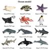 Marine Organism Model Turtle Crab Starfish Dolphin Octopus Penguin Ocean Creatures Figurine