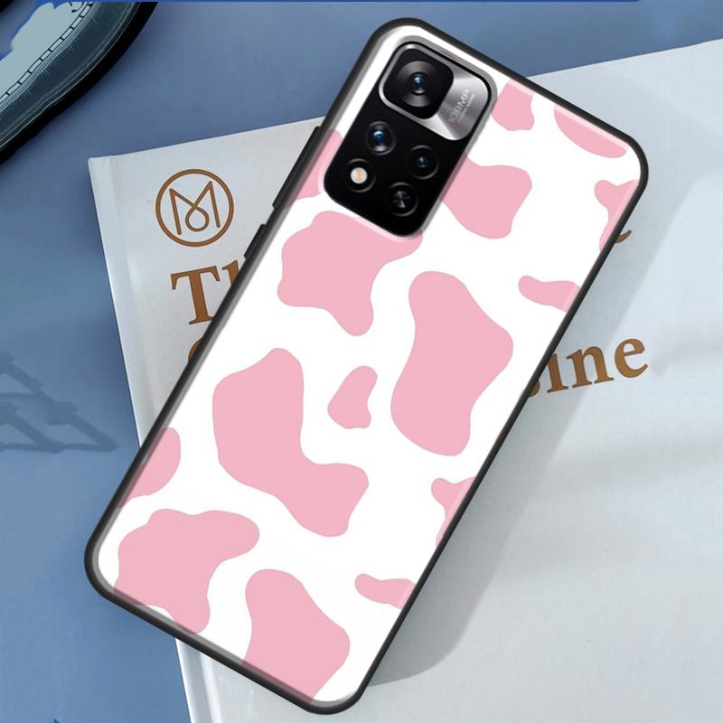Cute Cow Moo Case For Xiaomi Redmi 14C 13C 10C 12C Redmi Note 13 14 Pro 12 11 9 10 9S 10S 11S 12S Cover