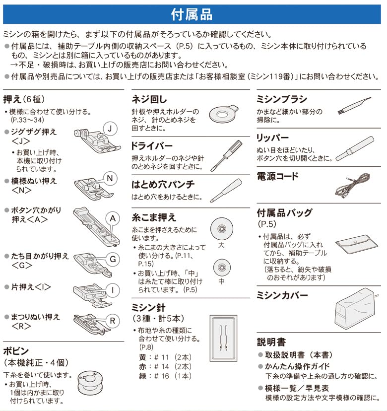 Brother Industries Brother Computerized Sewing Machine NB1000 Equipped with character patterns (CPE0008) (Hiragana, Katakana, Alphabet, Numbers)