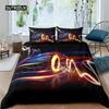Набор пододеяльников для спортивных автомобилей, размер королевы, крутой гоночный пододеяльник, комплект постельного белья для экстремальных видов спорта для мальчиков, подростков, мужской декор комнаты