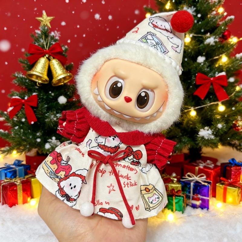 Only Clothes Are Suitable for Baby Clothes, Pendants, Dolls Can Wear Christmas Baby Clothes Set.