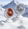 Многофункциональный USB-осциллирующий настольный вентилятор с таймером и подсветкой