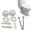 1 Set Screws Anchor Bidet Bolts Fitting Fixing Kit Plastic + Iron