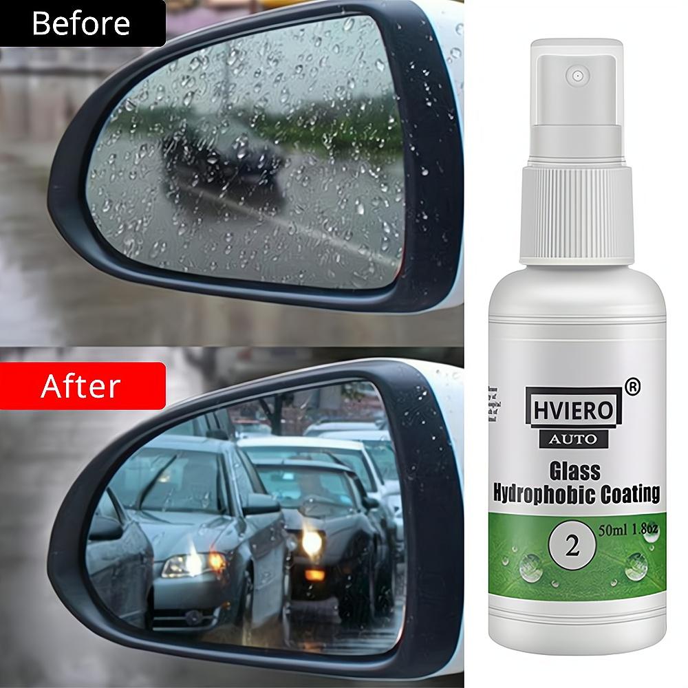 High Quality Auto Care HVIERO-2 Car Glass Rainproof Agent Nano Auto Glass Hydrophobic Coating Automobile Car Cleaning
