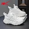 Children's Little White Shoes Spring and Summer Mesh Breathable Student White Boys Sports Shoes