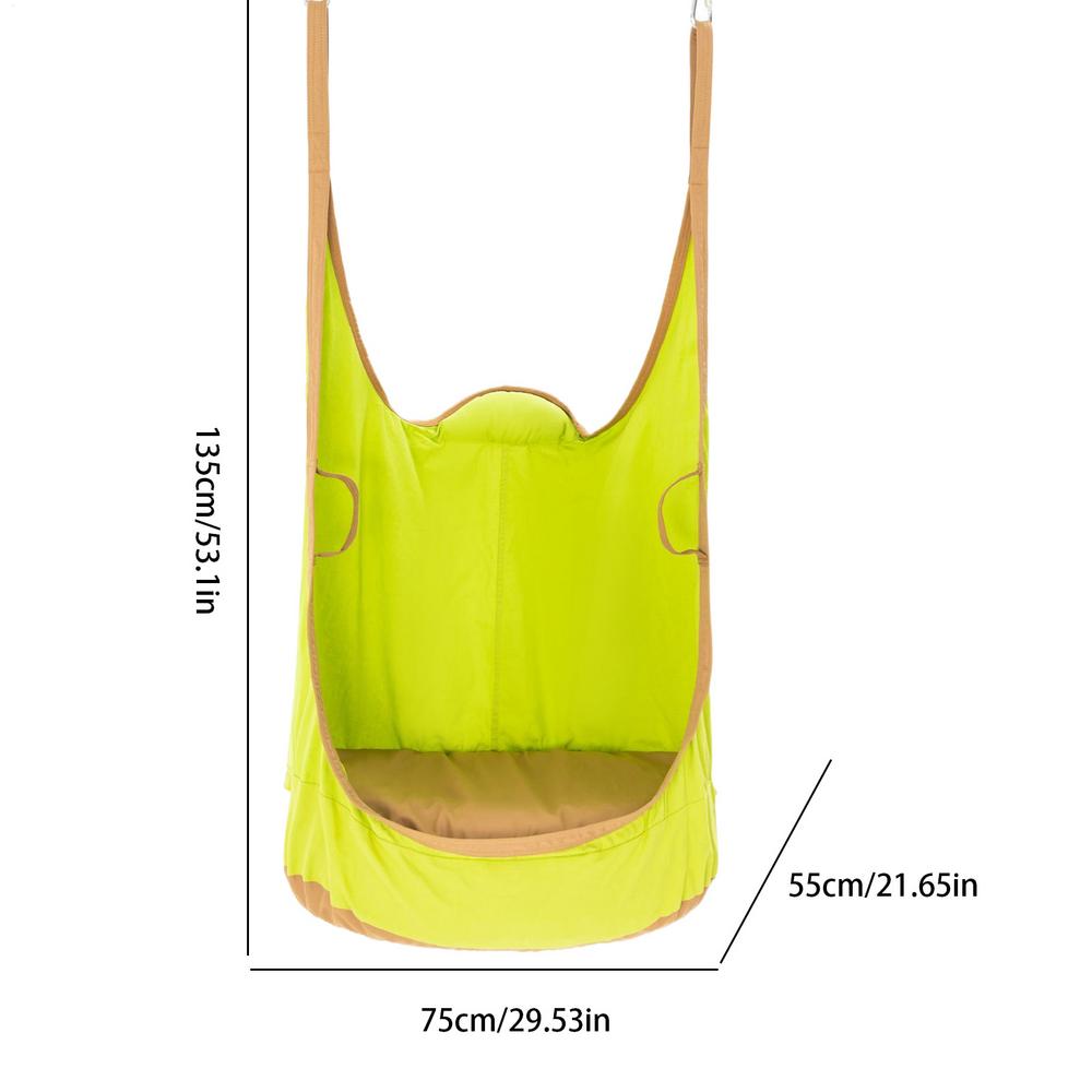Детское кресло-гамак в виде кокона, сенсорные качели, детское кресло-гамак в виде кокона, портативное кресло-гамак, надувные качели-гамак с подушкой