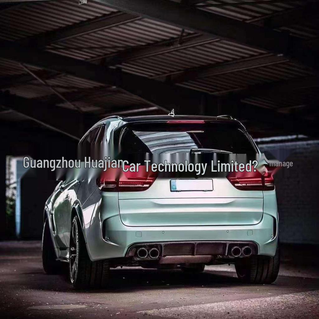 BMW X5 Задний диффузор в стиле RKP из углеродного волокна